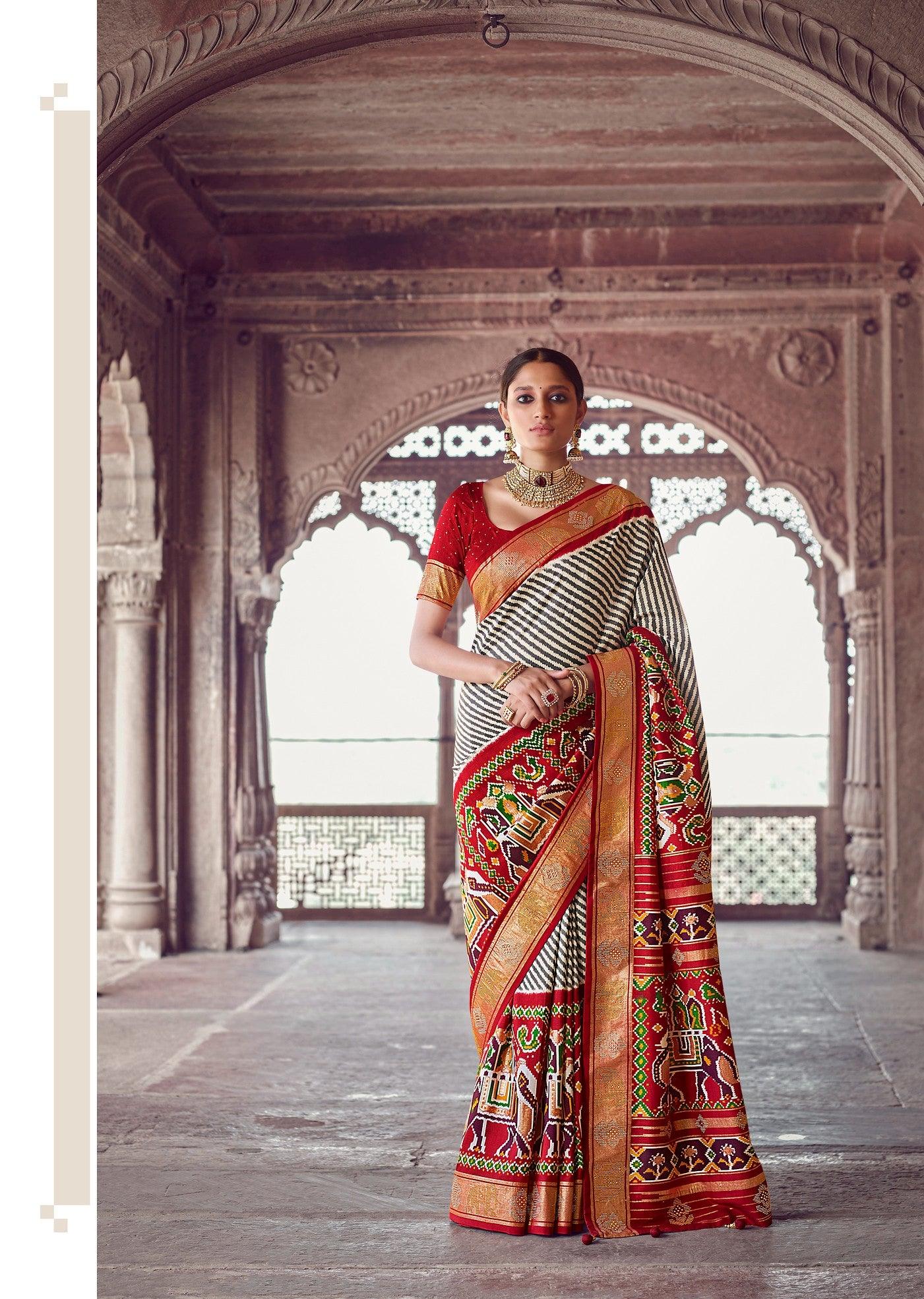 Traditional saree for on sale marriage