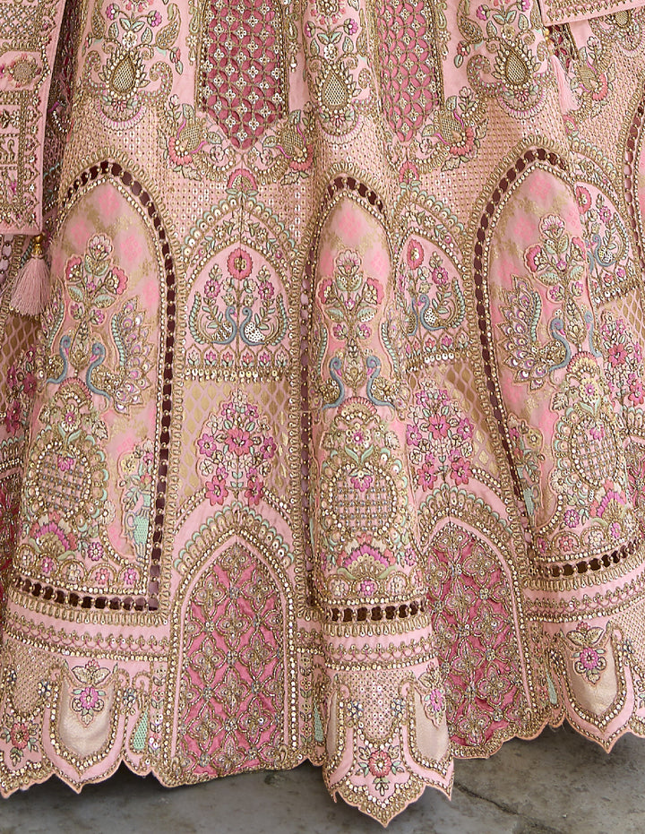 bridal shaadi wear in pink