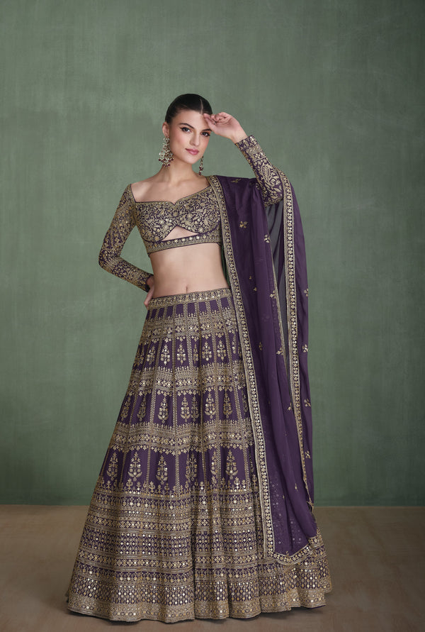 club partywear lehenga crop top set