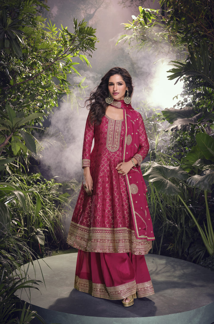 jaipuri style ethnic wear in pink