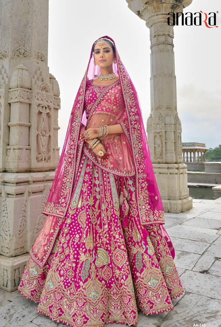 marriage partywear in pink