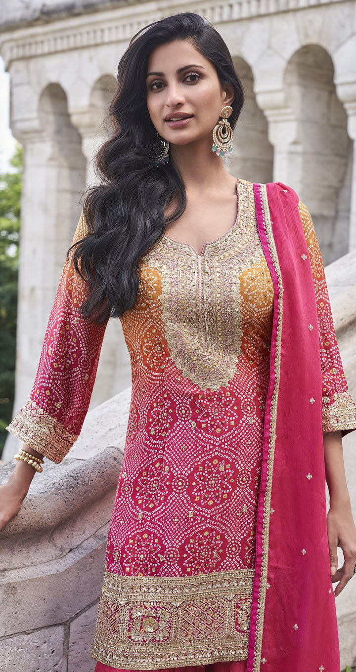 indian shaadi wear sharara suit