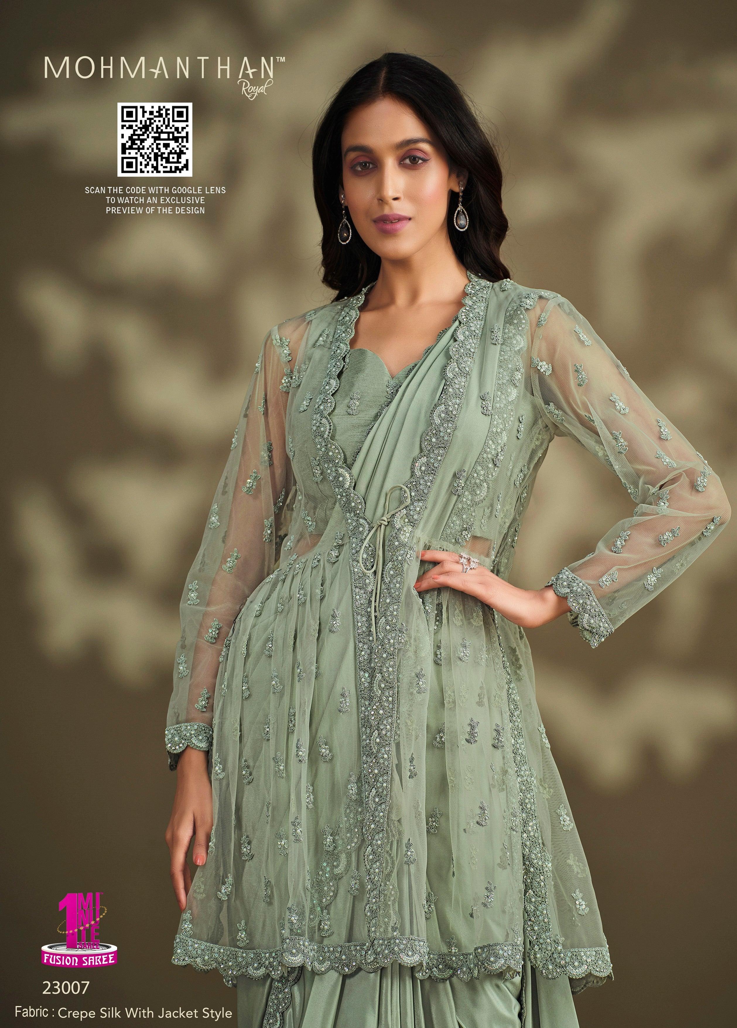 Buy Green Fusion Wear Sets for Women by W Online | Ajio.com