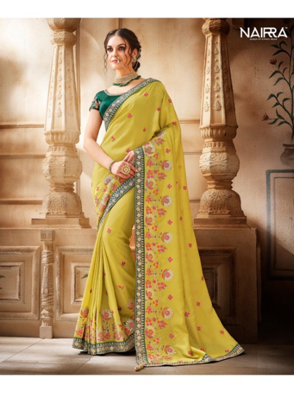 Buy SILK SAREE HUB Printed Kanjivaram Jacquard, Pure Silk Yellow Sarees  Online @ Best Price In India | Flipkart.com