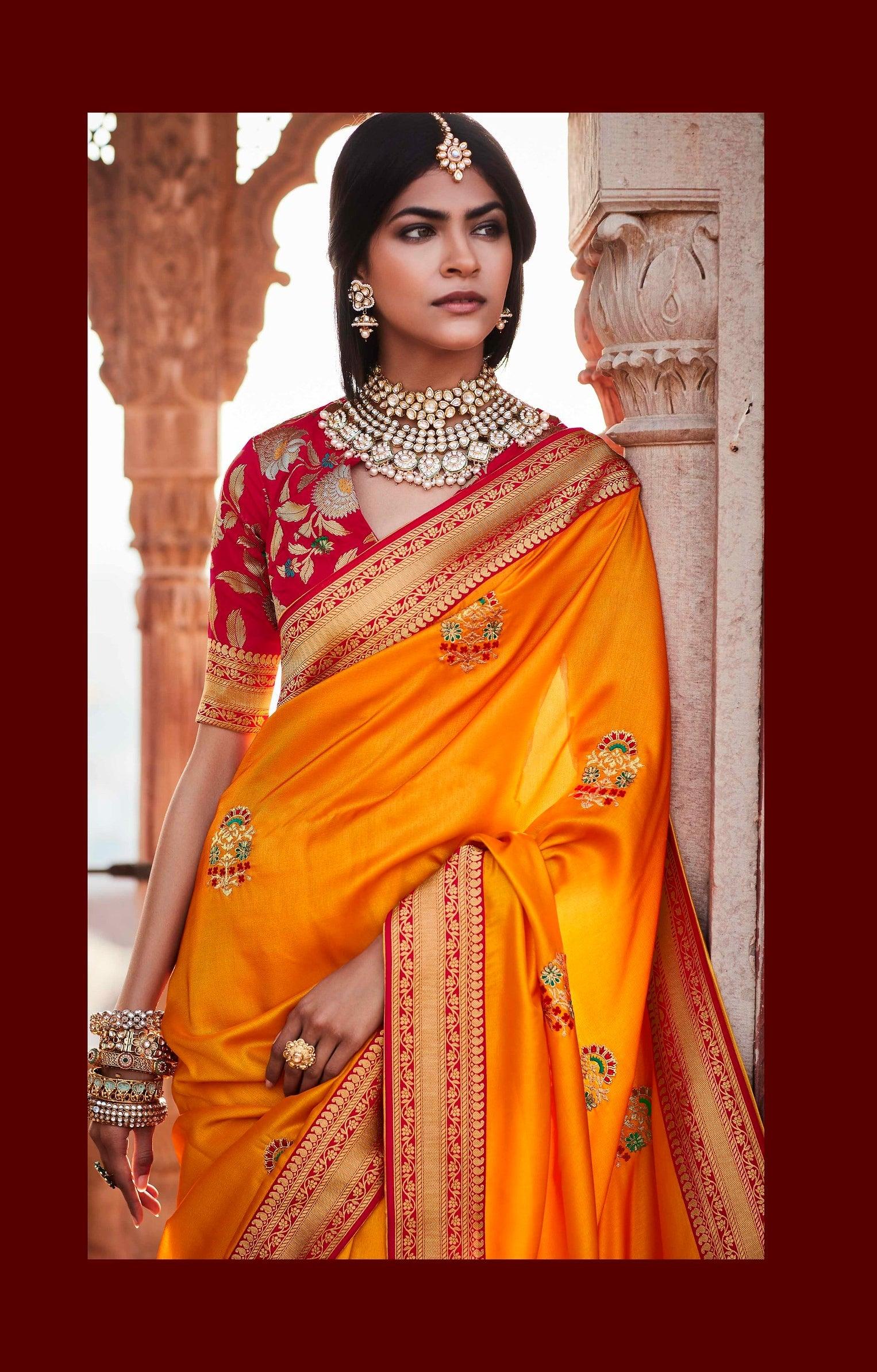 NEW DESIGNER PARTY WEAR LAHENGA SAREE WITH STICH BLOUSE WITH EMBROIDER