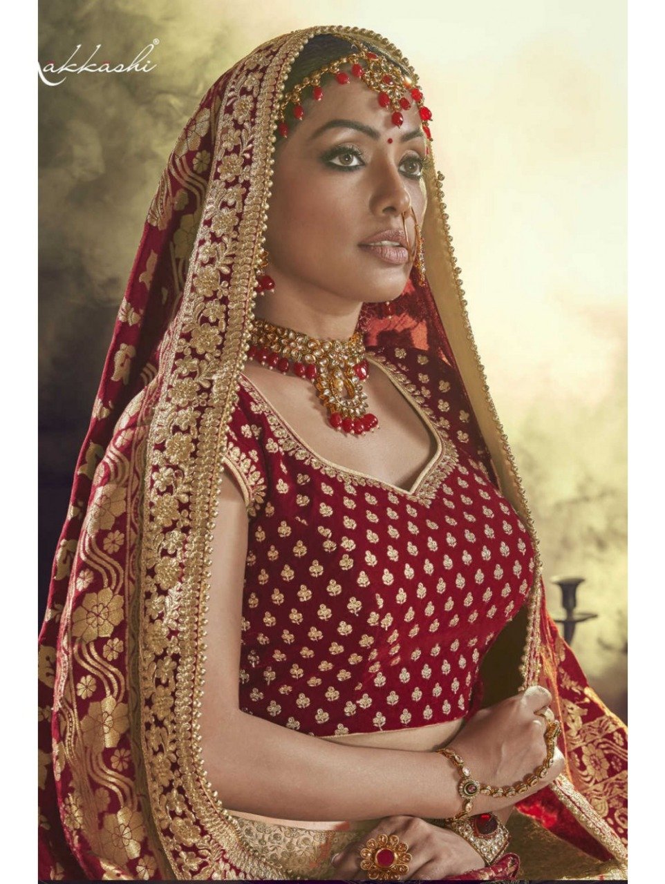 Buy Designer Indian Bridal Lehenga Set @ Aari Tari Online