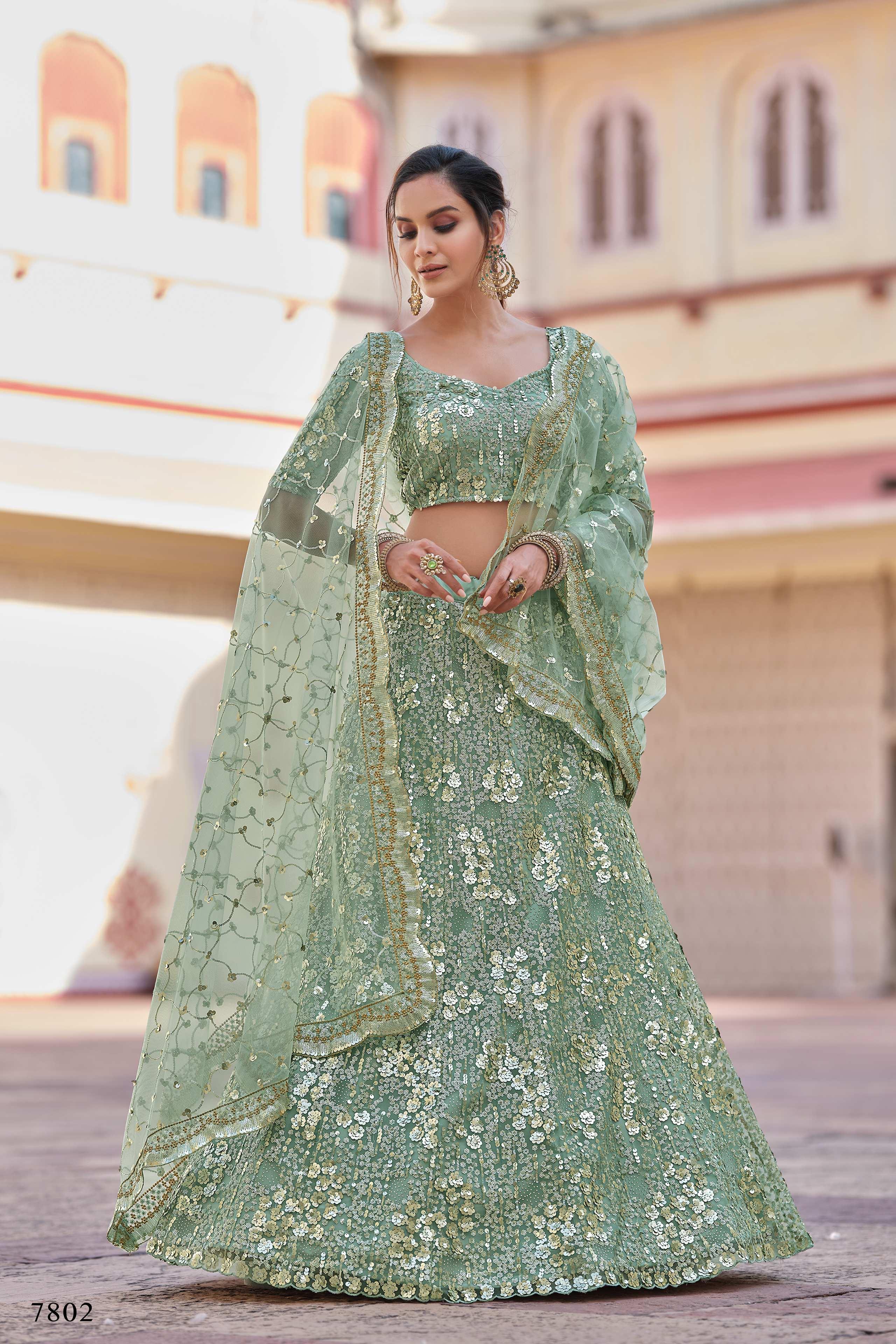 Designer Pista Green Lehenga Choli for Women Embroidery Work Indian  Traditional Party Wear Lehenga Choli, Wedding Bollywood Lehengas Choli -  Etsy Sweden