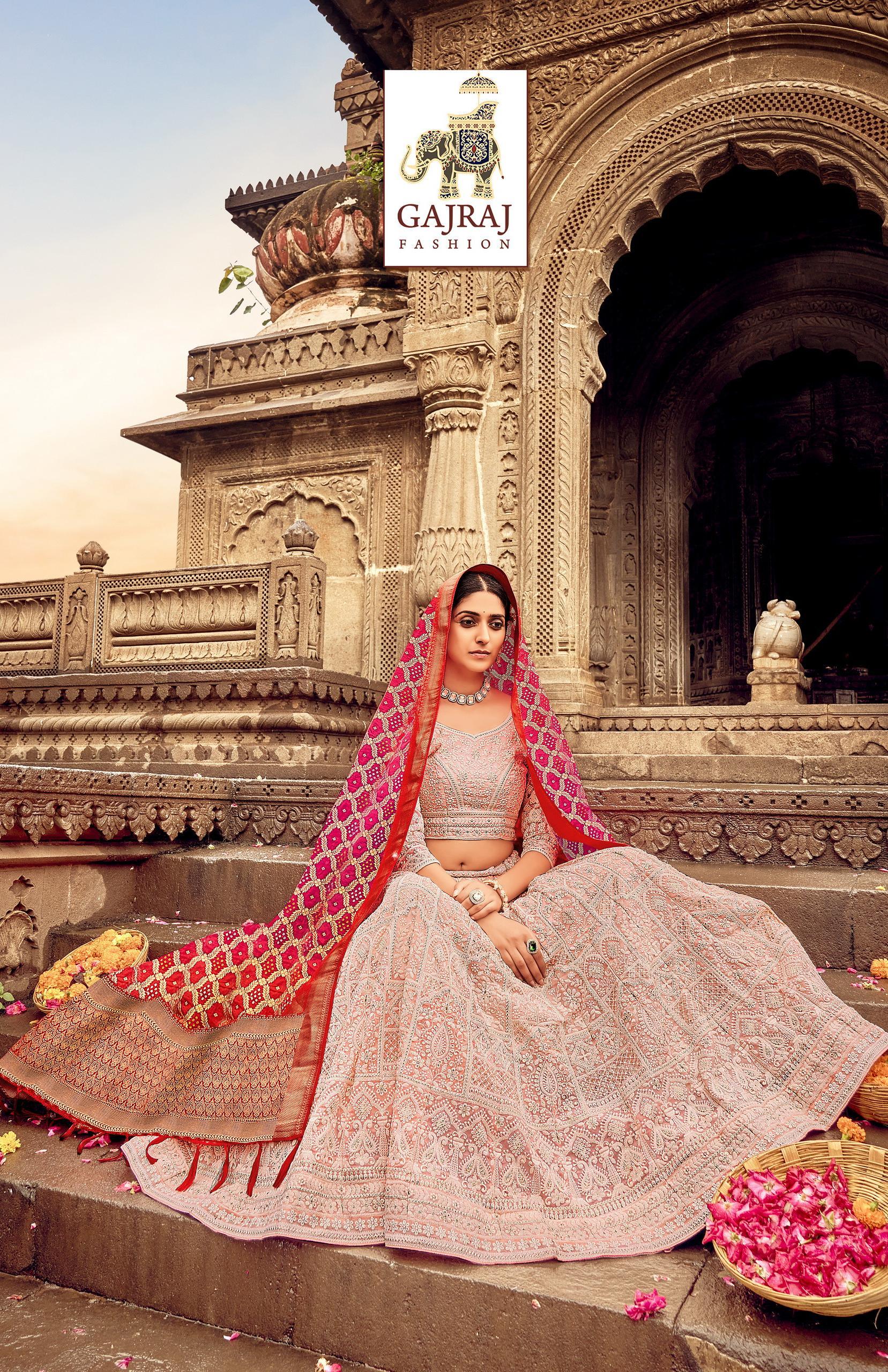 Buy Latest Designer Reception Lehenga For Bride Online