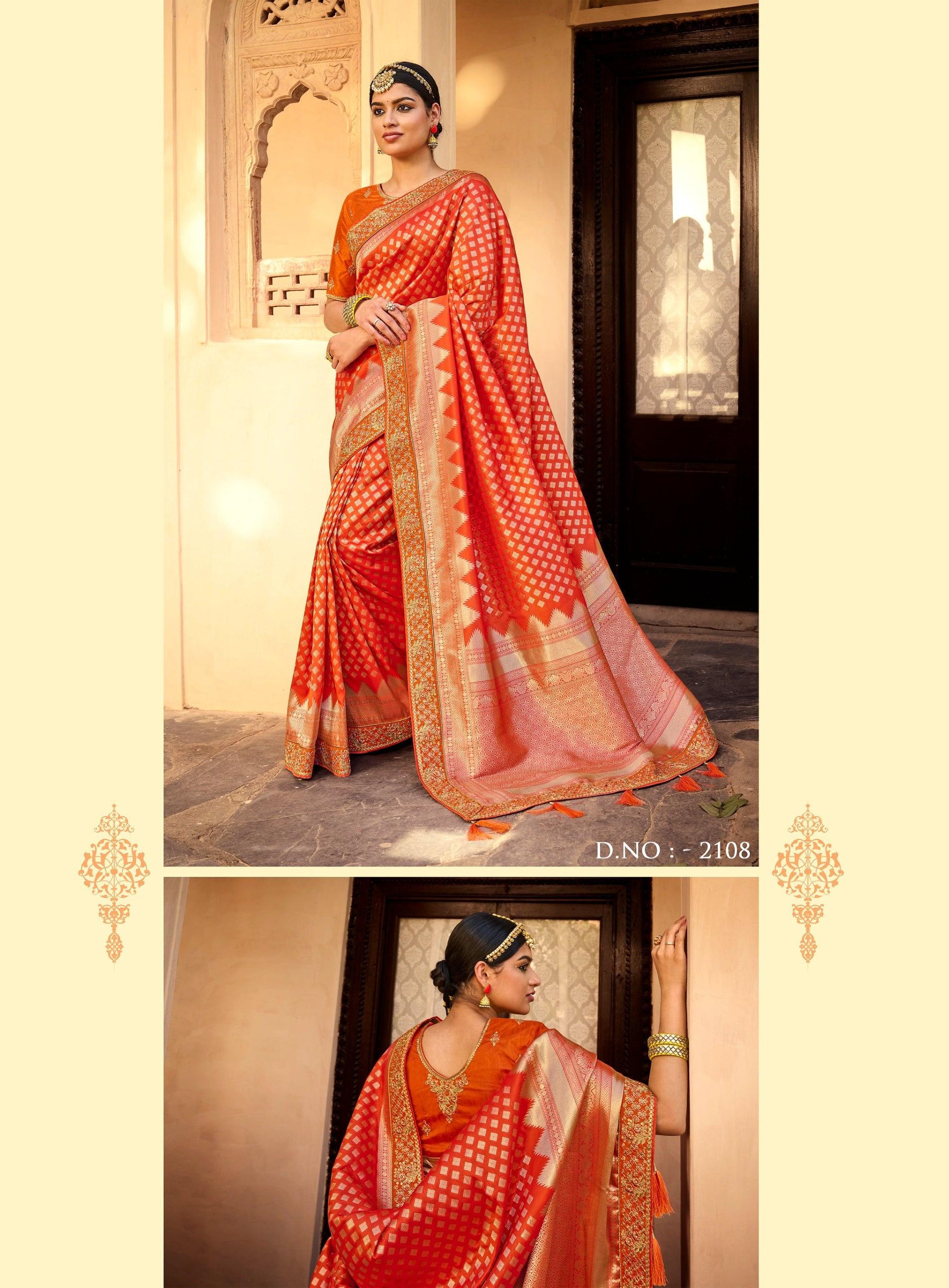 Vivacious Designer Traditional Saree For Engagement