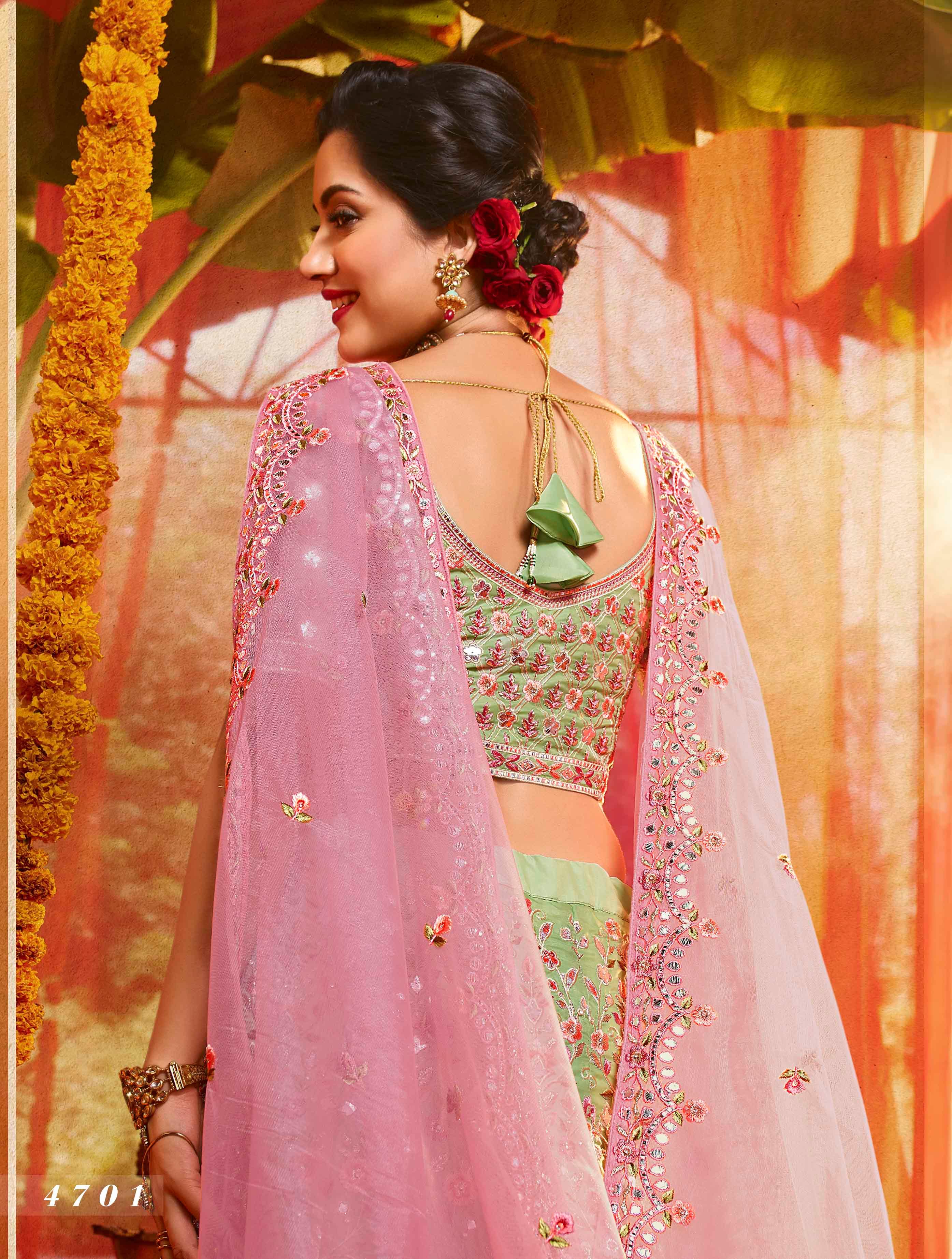 Silk Bridal Lehenga - Latest Collection with Prices - Buy Online
